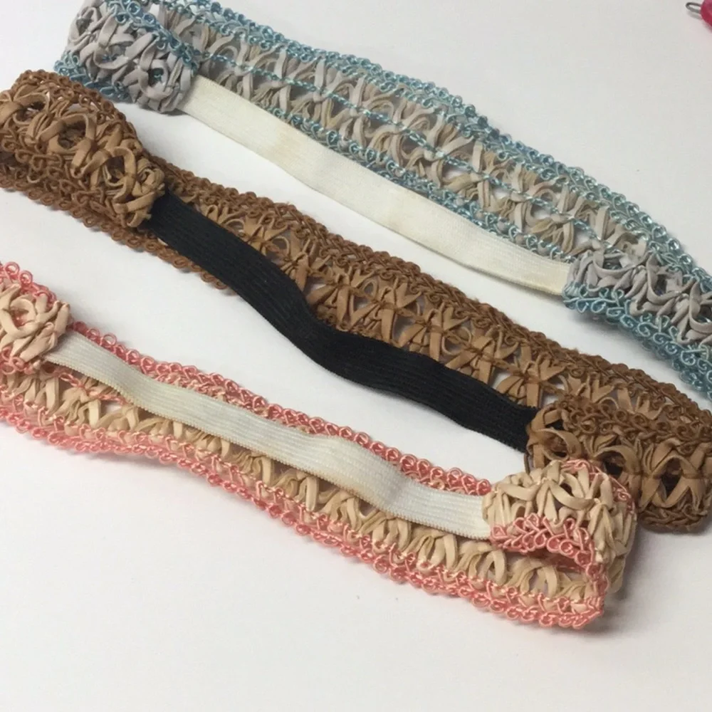 VINTAGE Hair Accessories (7) Big Bundle Lot Headbands Barrettes